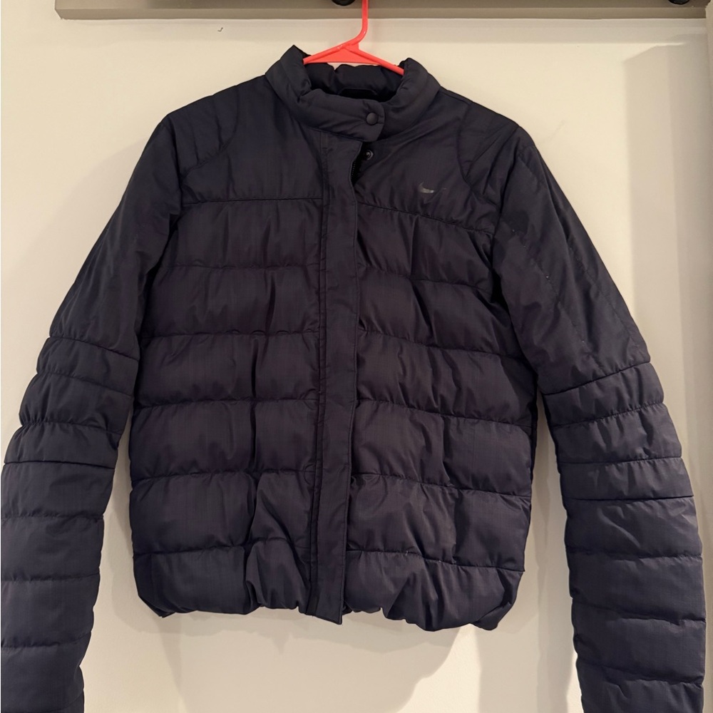 Nike Puffer Jacket- 700 fill power down- navy size M